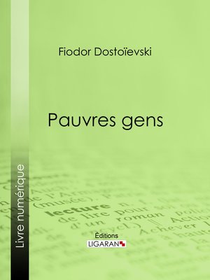 cover image of Pauvres gens